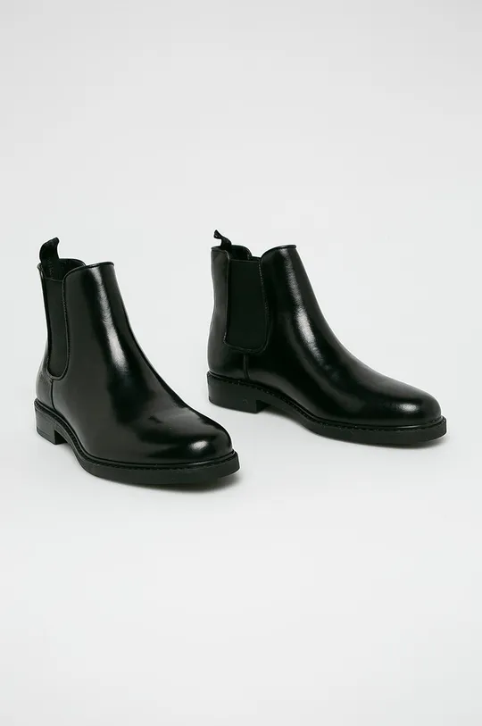 Calvin Klein - Členkové topánky čierna