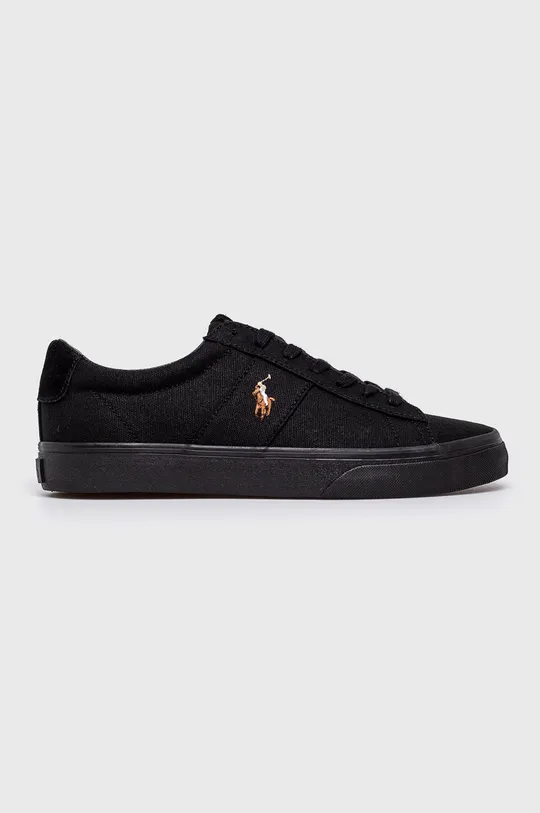 μαύρο Polo Ralph Lauren - Πάνινα παπούτσια Ανδρικά