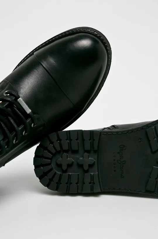 чорний Pepe Jeans - Високі черевики