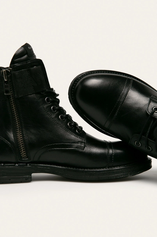 чорний Pepe Jeans - Черевики Tom Cut Boot Toto