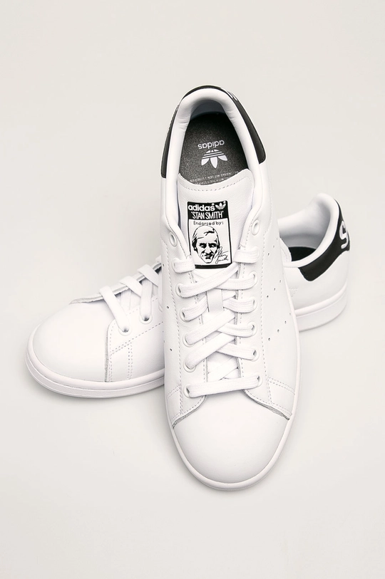 biela adidas Originals - Topánky Stan Smith EE5818.M