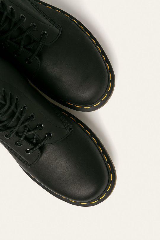 čierna Dr Martens - Kožená obuv