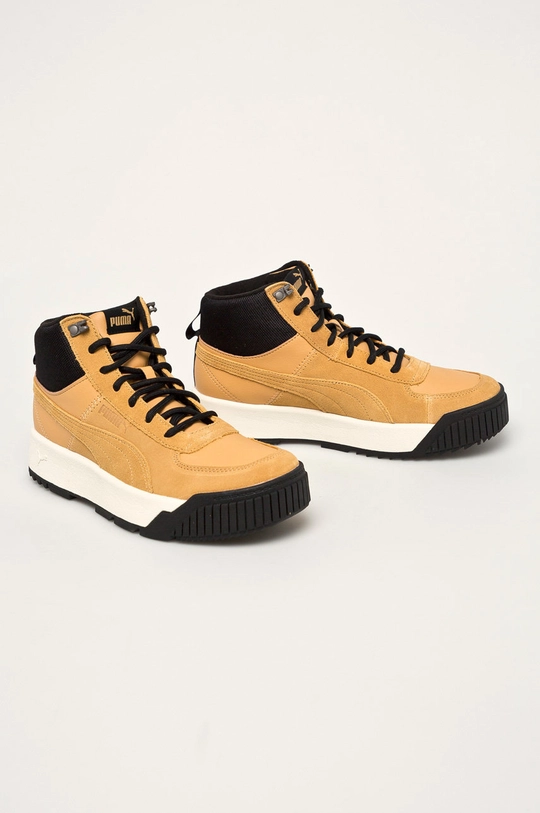 Puma - Buty skórzane Tarrenz 370551 beżowy