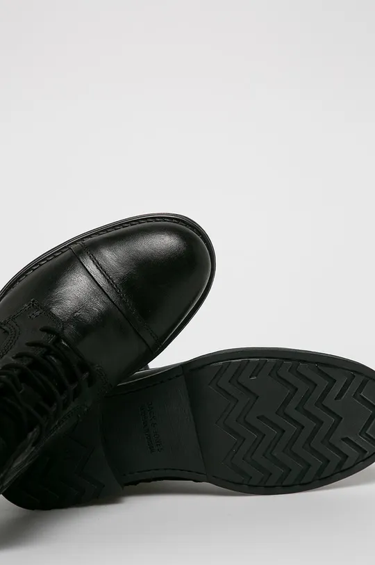 čierna Jack & Jones - Členkové topánky
