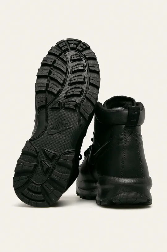 čierna Nike Sportswear - Kožená obuv Manoa