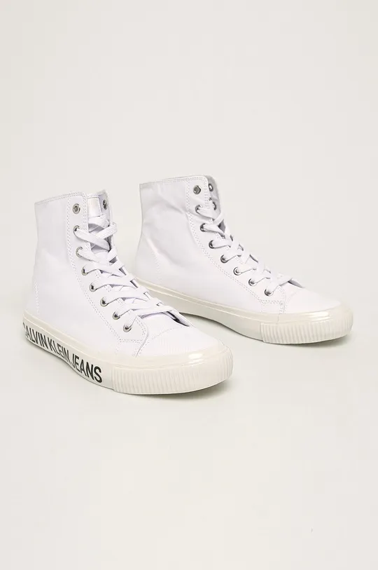 Calvin Klein Jeans - Sportcipő fehér