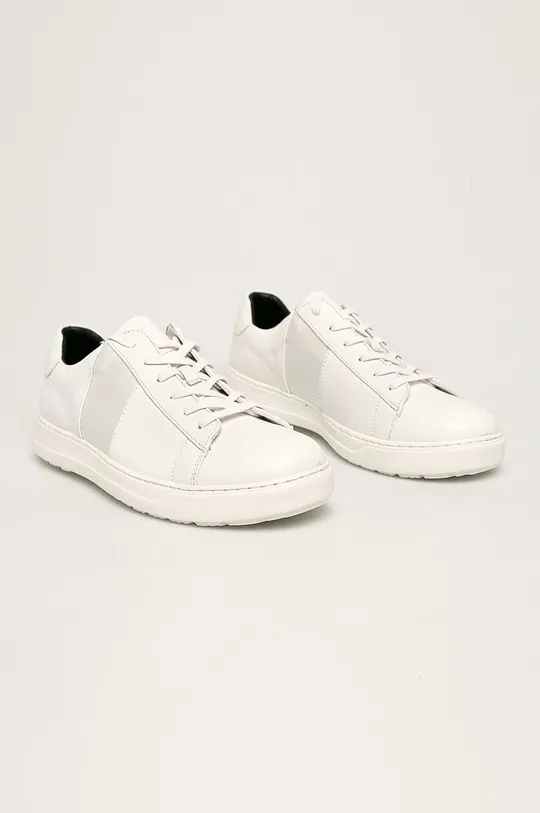 Calvin Klein - Bőr cipő fehér