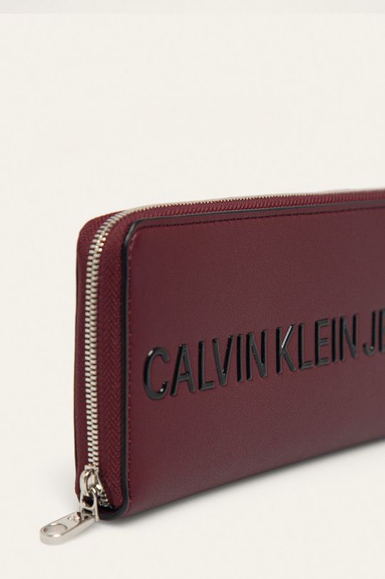 Calvin Klein Jeans - Peňaženka gaštanová