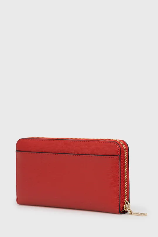 DKNY Δερμάτινο πορτοφόλι κόκκινο