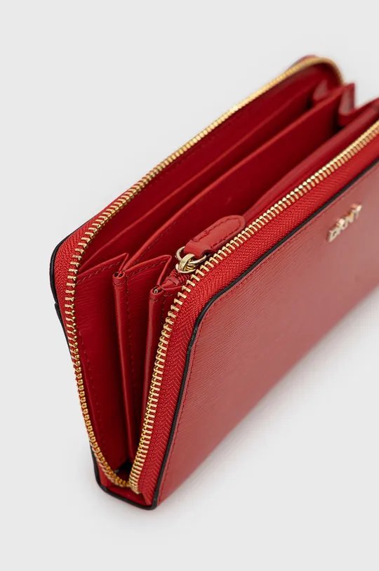 κόκκινο DKNY Δερμάτινο πορτοφόλι
