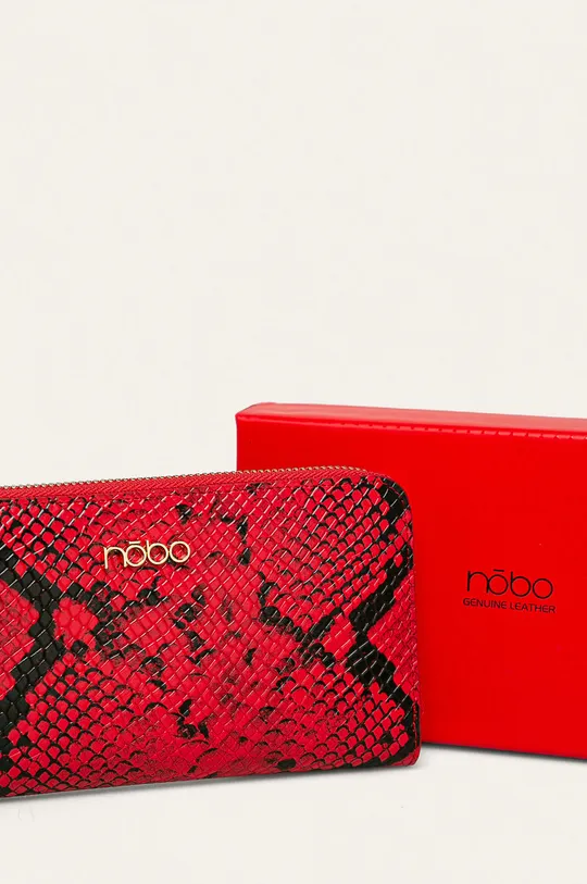 czerwony Nobo - Portfel skórzany