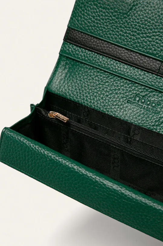Nobo - Кожаный кошелек зелёный