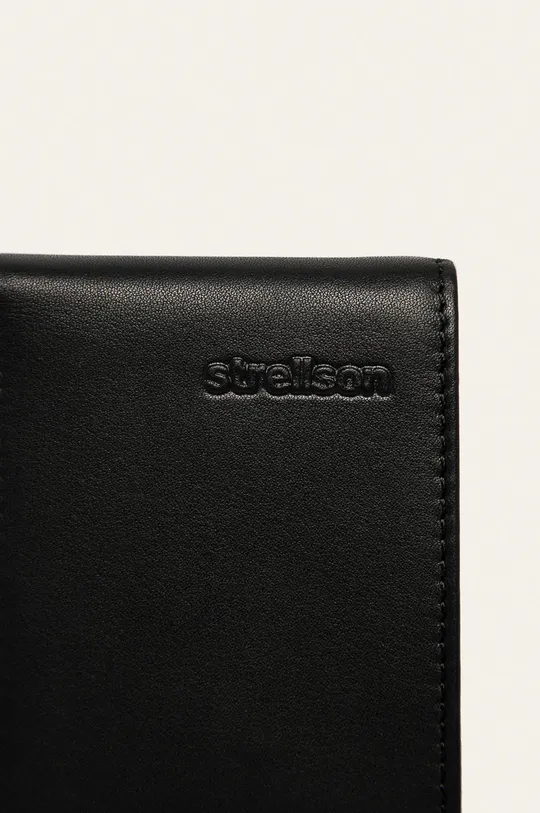 чёрный Strellson - Кожаный кошелек