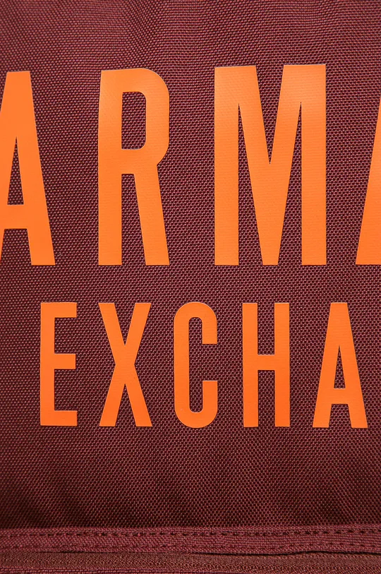 Armani Exchange - Ruksak burgundské