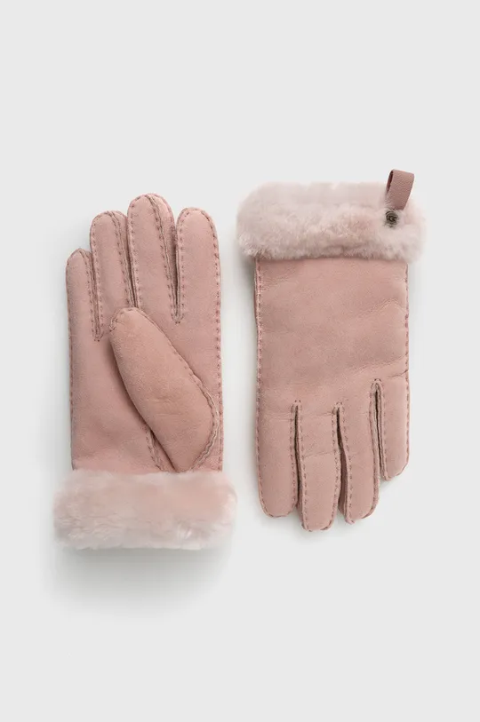 розовый Замшевые перчатки UGG Женский