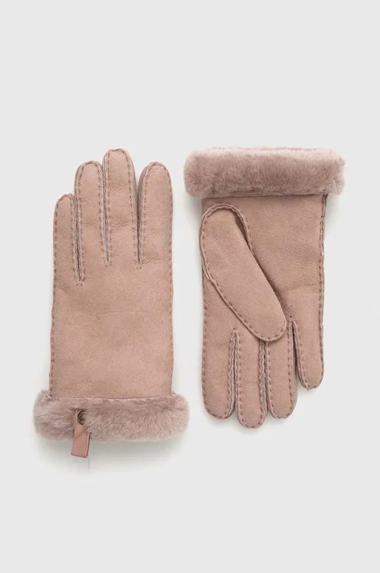 ροζ Γάντια από σουέτ UGG Γυναικεία