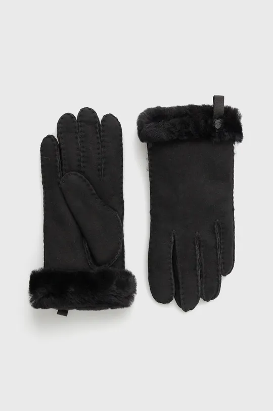 μαύρο Γάντια από σουέτ UGG Γυναικεία