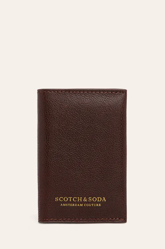 barna Scotch & Soda - Bőr pénztárca Férfi