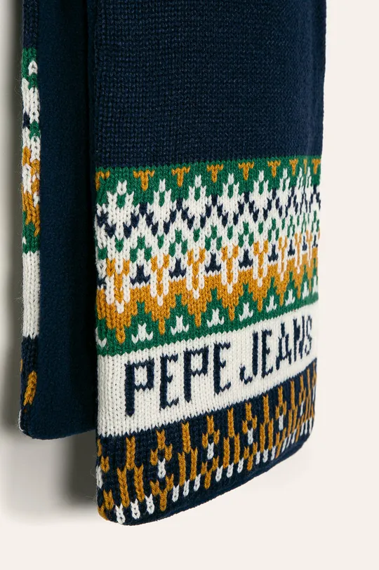 Pepe Jeans - Detský šál Trico tmavomodrá