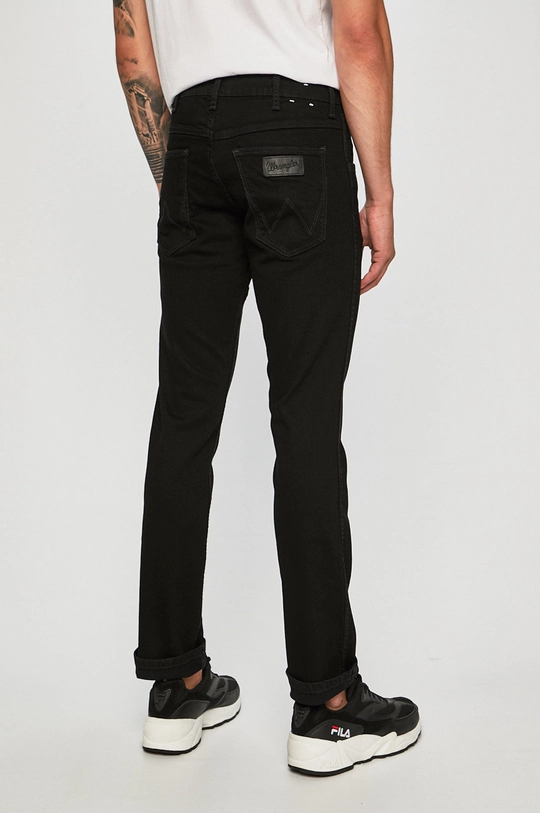 Wrangler - Jeansy GREENSBORO BLACK VALLEY 98 % Bawełna, 2 % Elastan