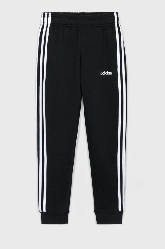 čierna adidas - Nohavice DV1794 Chlapčenský