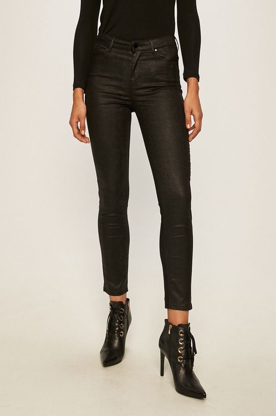 czarny Guess Jeans - Spodnie Damski