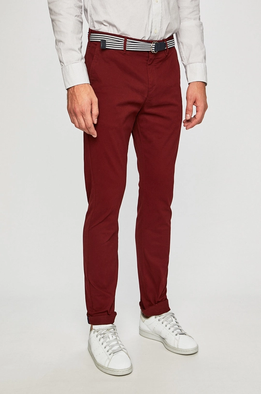 burgundské Scotch & Soda – Nohavice Pánsky