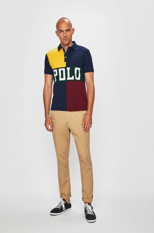 Polo Ralph Lauren - Nohavice Classic Fit Prepster béžová