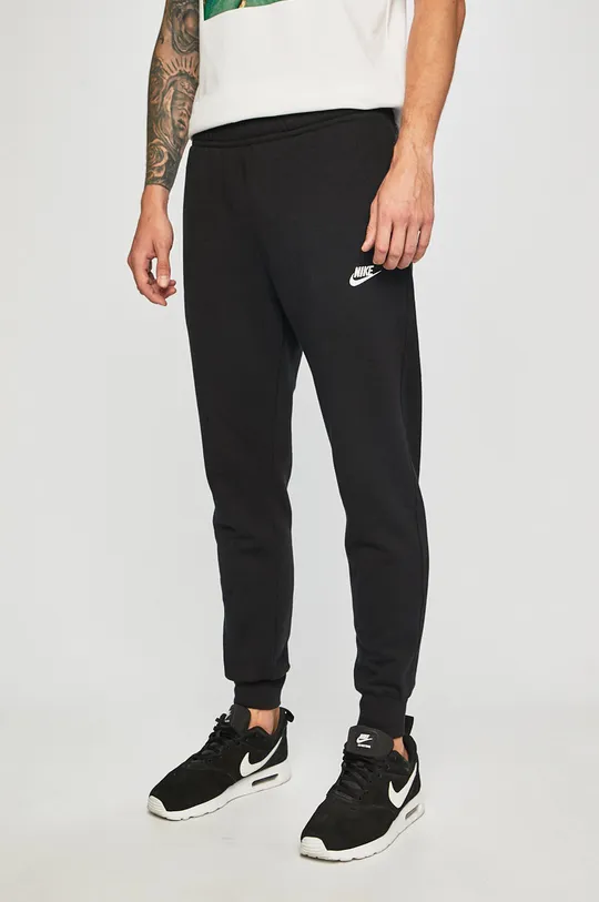 czarny Nike Sportswear - Spodnie Męski