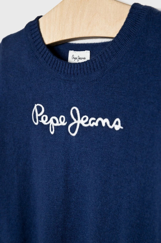 Pepe Jeans - Detský sveter 92-178/180 cm tmavomodrá