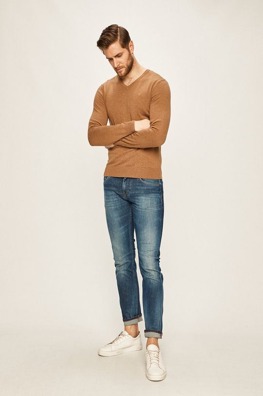Tom Tailor Denim - Sweter brązowy