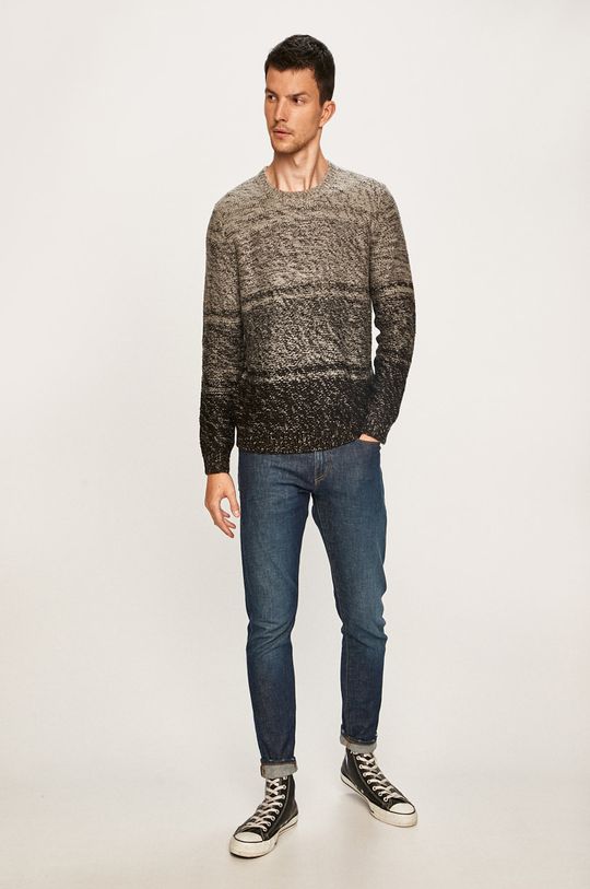Only & Sons - Sweter jasny szary