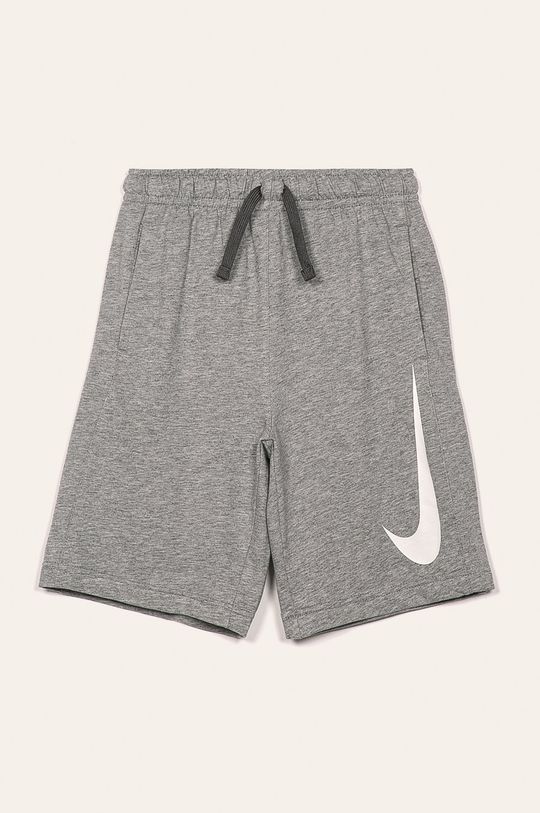 sivá Nike Kids - Detské krátke nohavice 122-170 cm Chlapčenský