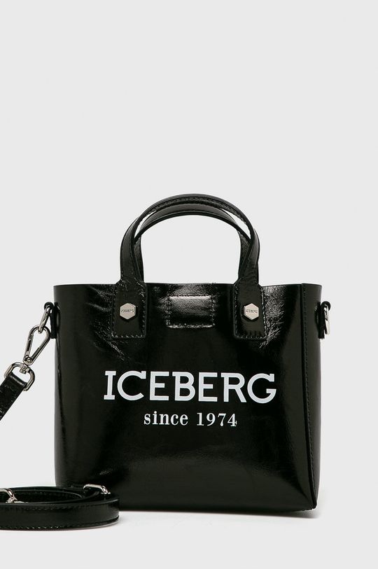 negru Iceberg - Poseta de piele De femei