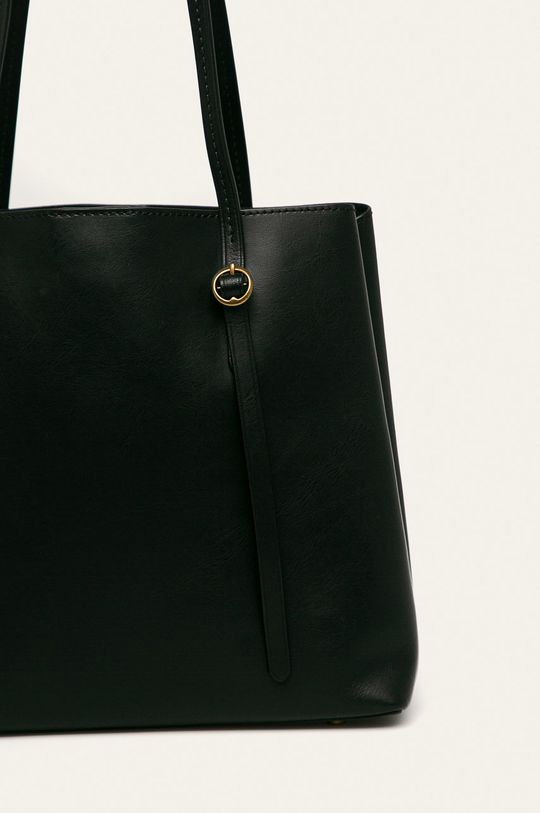 černá Polo Ralph Lauren - Kožená kabelka
