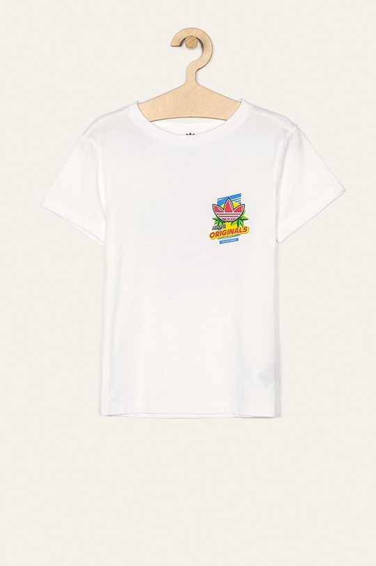 biela adidas Originals - Detské tričko 128-176 cm Chlapčenský