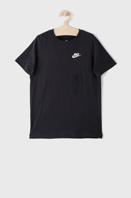 črna Nike Kids otroški t-shirt 122-170 cm Fantovski