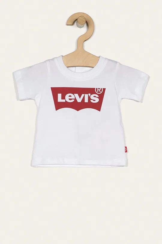 bela Levi's otroški t-shirt 62-98 cm Fantovski