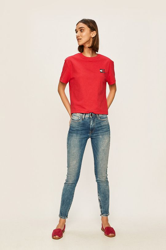 Tommy Jeans - Top orchidea