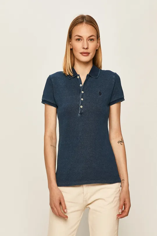 granatowy Polo Ralph Lauren - T-shirt 211505654102