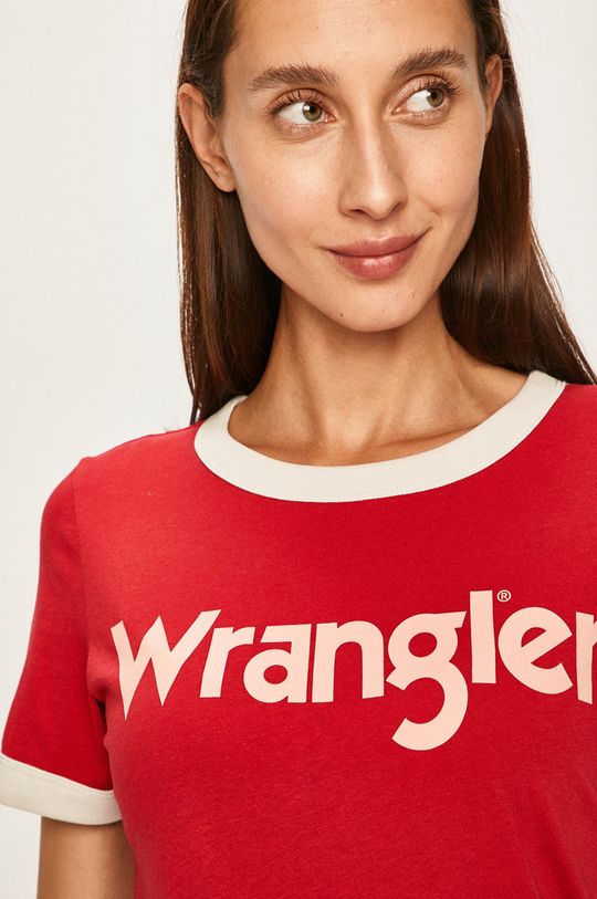 červená Wrangler - Tričko