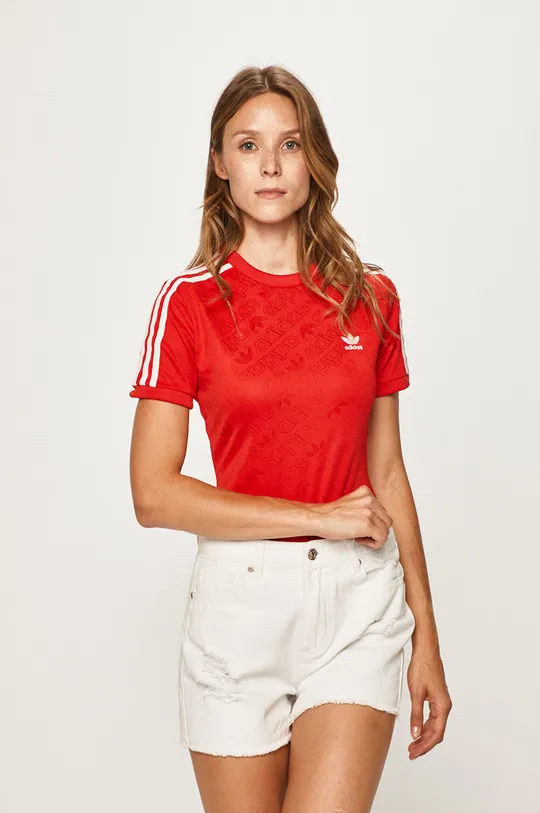 piros adidas Originals - T-shirt ED7506 Női