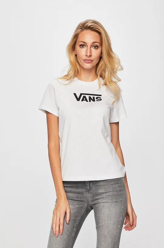 fehér Vans - T-shirt Női