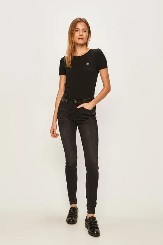 Lacoste - T-shirt TF0998 czarny