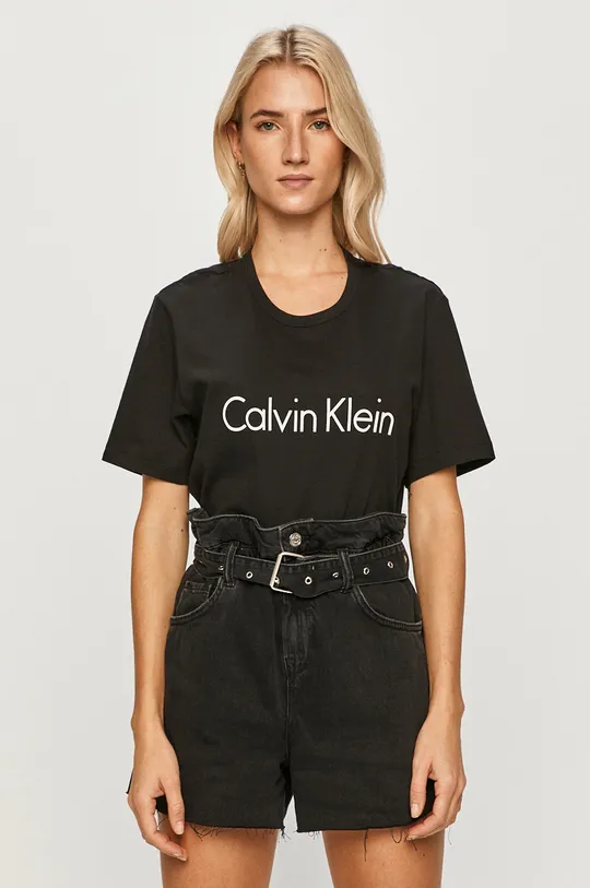 črna Calvin Klein Underwear T-shirt Ženski