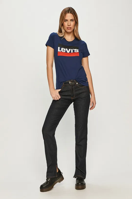 sötétkék Levi's - T-shirt Női