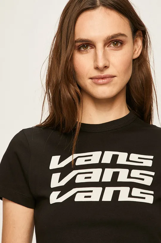 czarny Vans - T-shirt