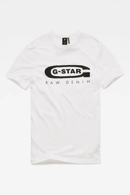 biela G-Star Raw - Pánske tričko