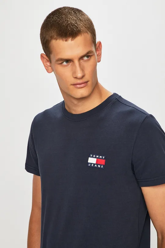 granatowy Tommy Jeans - T-shirt DM0DM06595