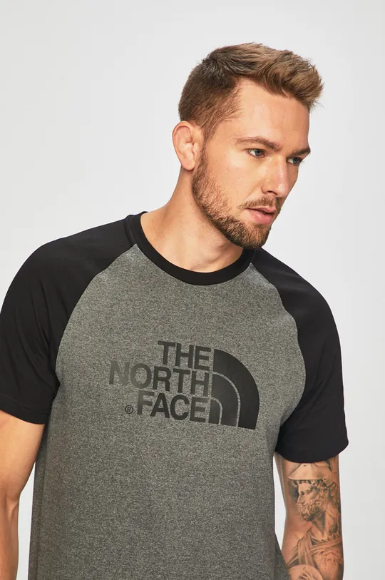 sivá The North Face - Pánske tričko